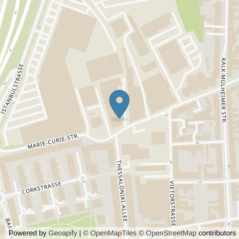 Map: location of McFIT Köln-Kalk in Köln
