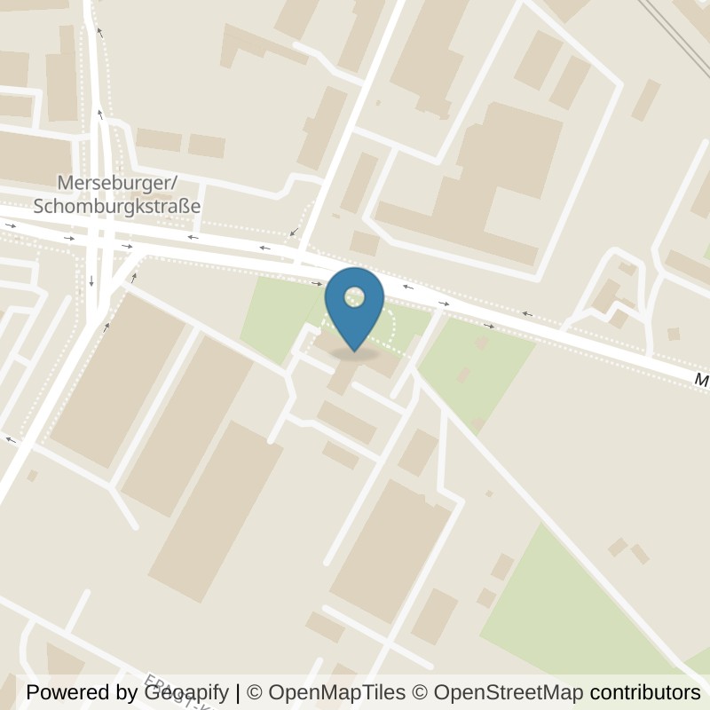 Map: location of McFIT Leipzig-Leutzsch in Leipzig