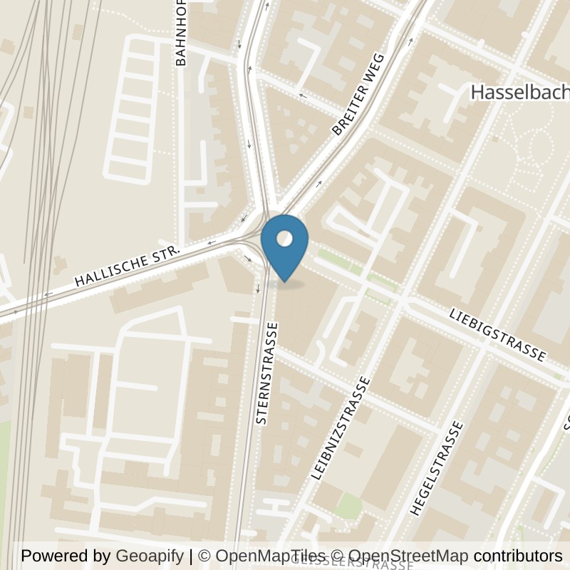 Map: location of McFIT Magdeburg-Altstadt in Magdeburg
