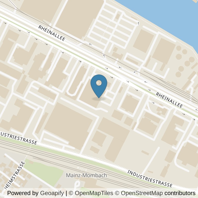 Map: location of McFIT Mainz in Mainz