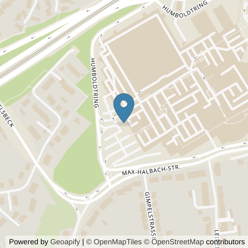 Map: location of McFIT Mülheim-An-Der-Ruhr in Mülheim an der Ruhr