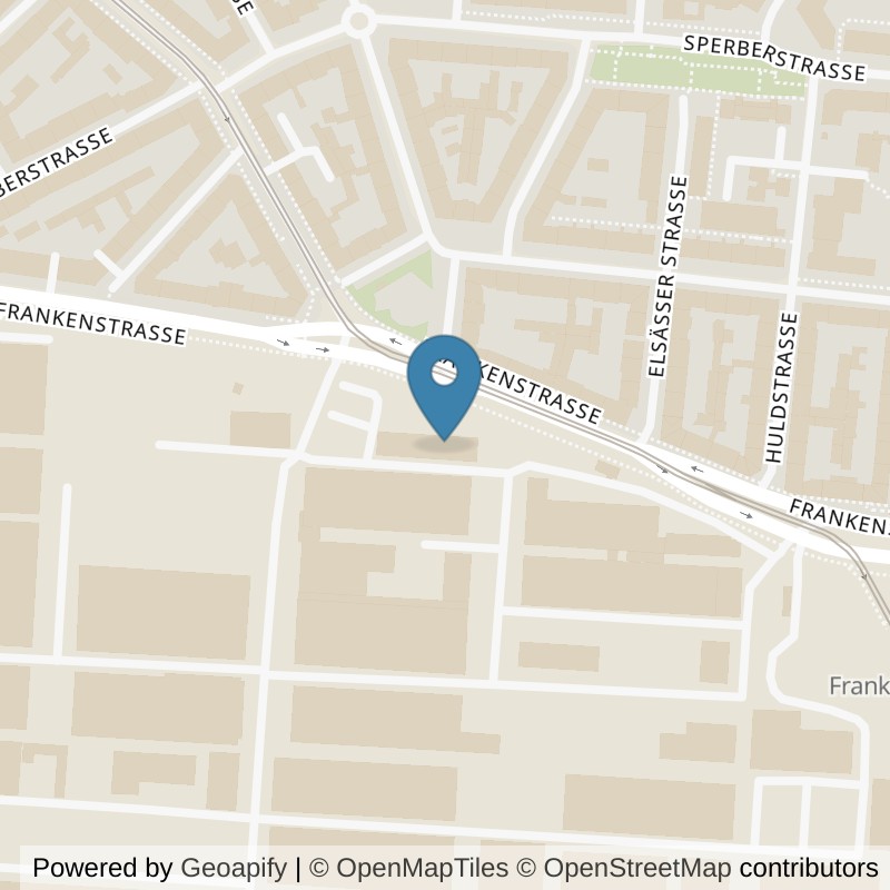 Map: location of McFIT Nürnberg-Gibitzenhof in Nürnberg