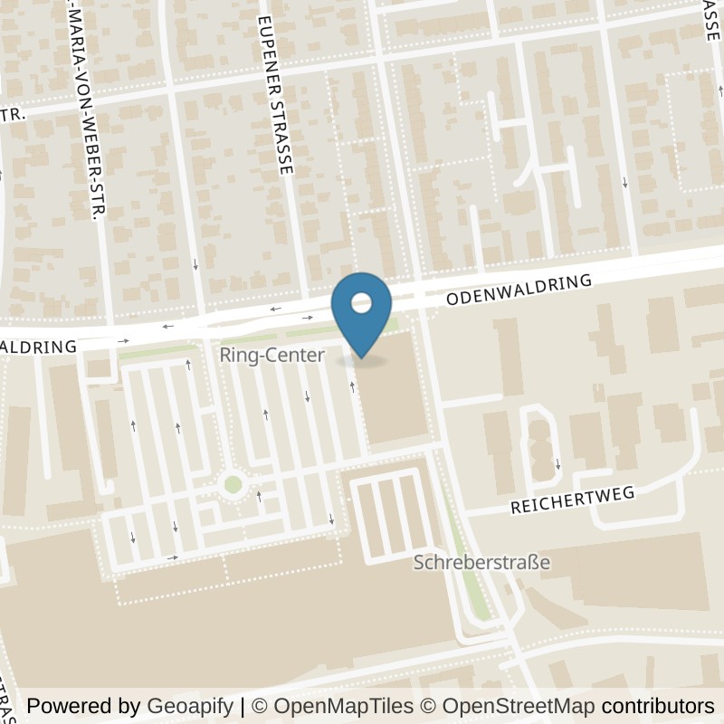 Map: location of McFIT Offenbach in Offenbach am Main