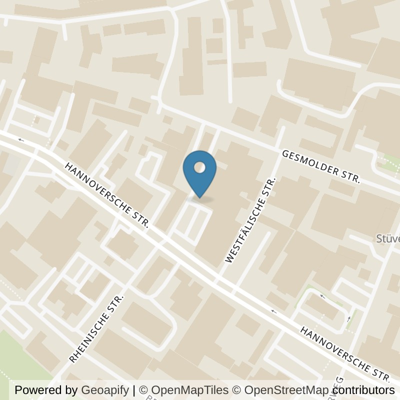 Map: location of McFIT Osnabrück in Osnabrück