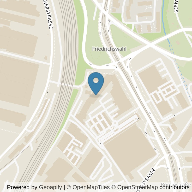 Map: location of McFIT Stuttgart-Feürbach in Stuttgart