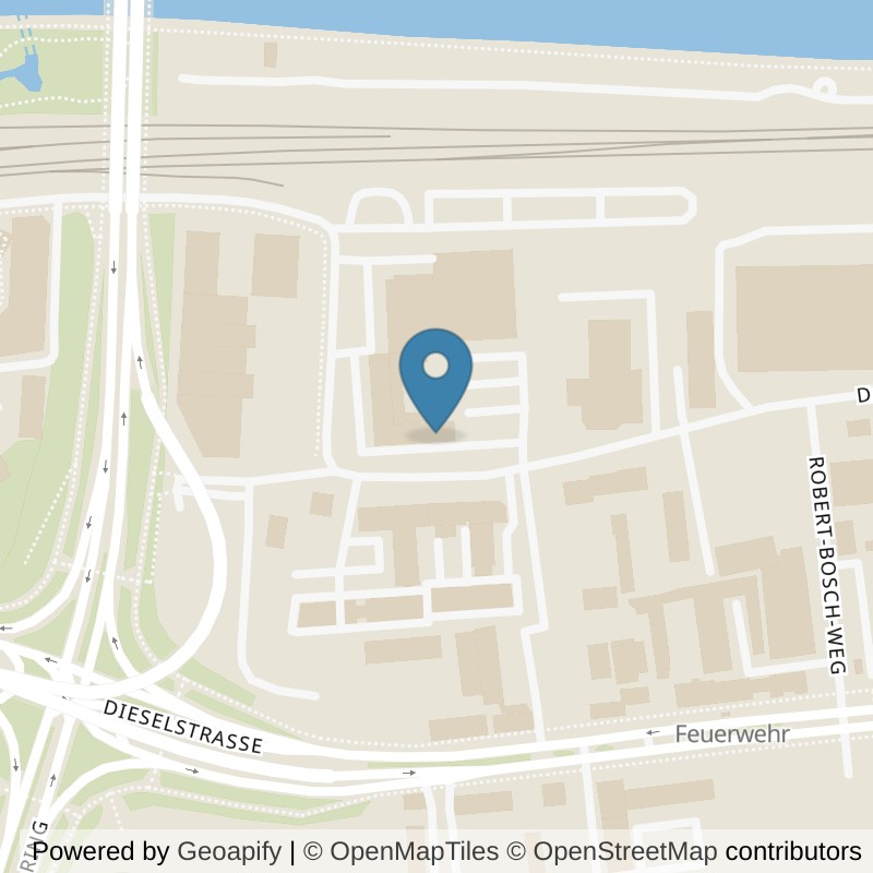 Map: location of McFIT Wolfsburg in Wolfsburg