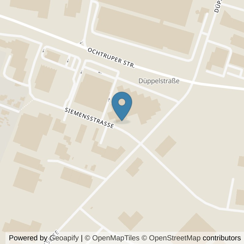 Map: location of McFIT Gronau in Gronau