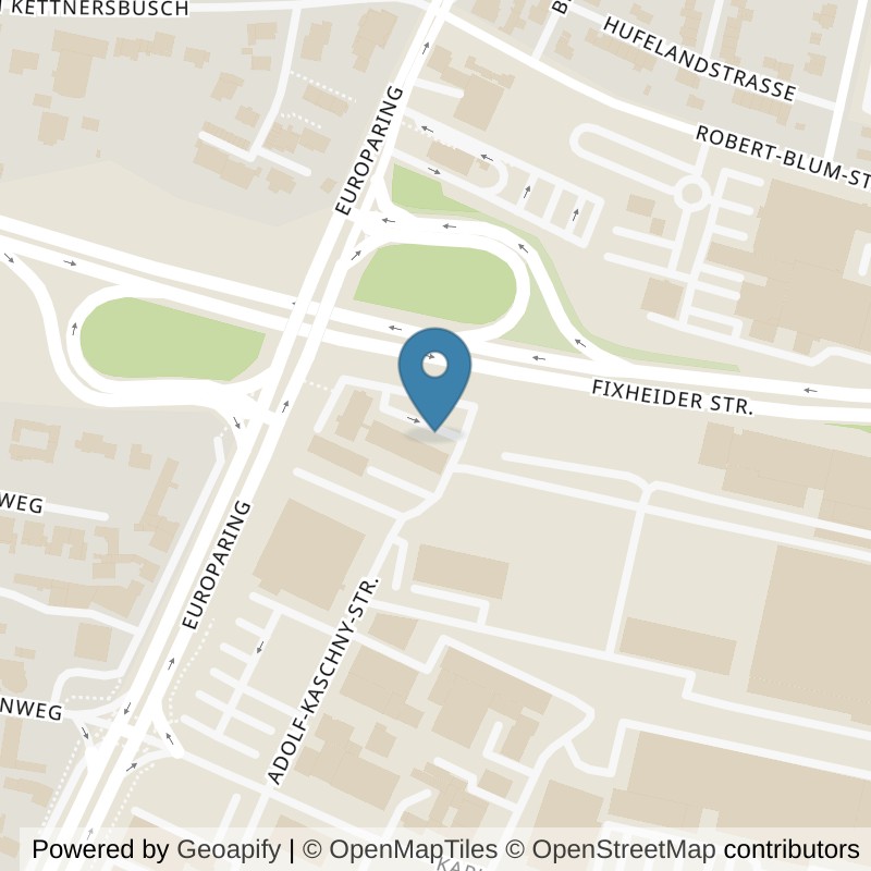 Map: location of McFIT Leverkusen in Leverkusen