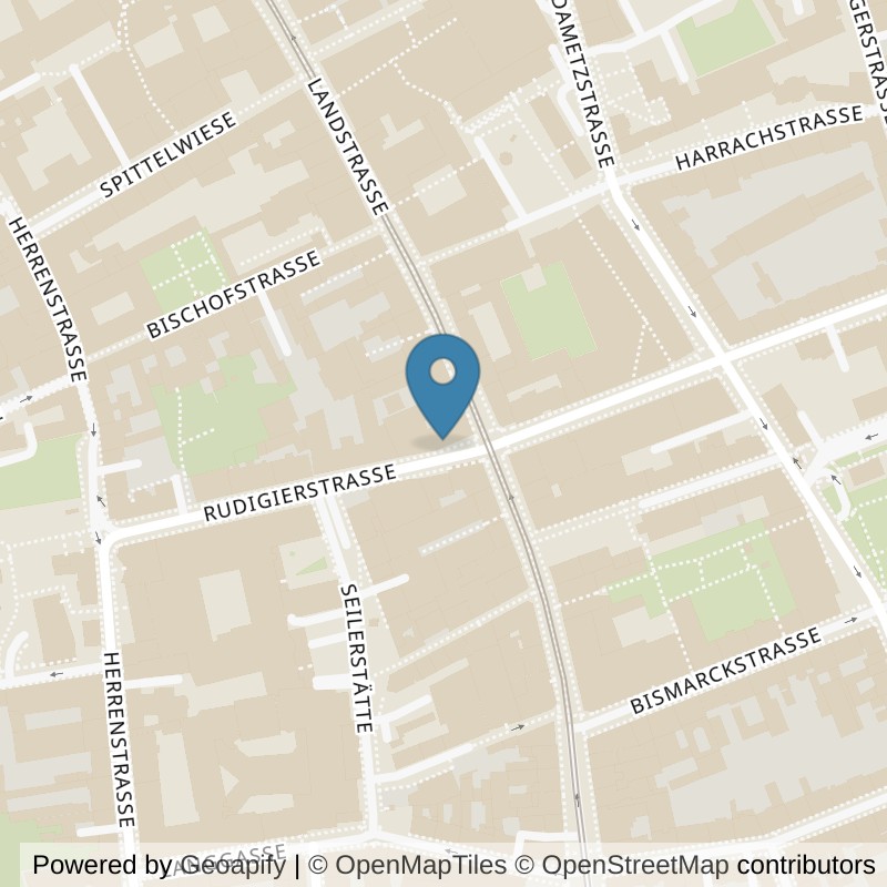 Map: location of McFIT Linz-Innenstadt in Linz