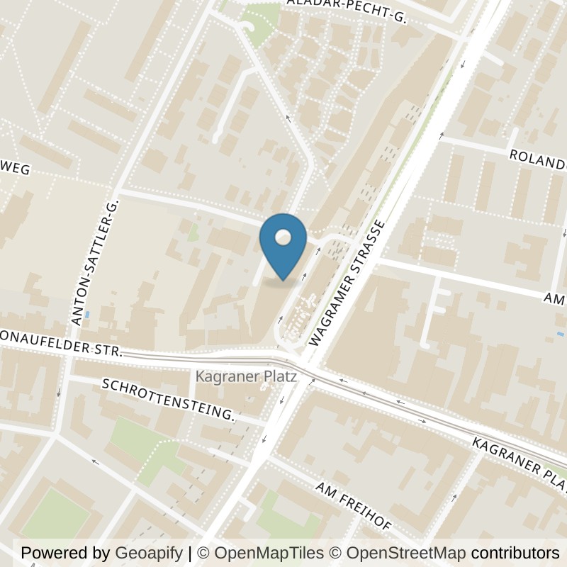 Map: location of McFIT Wien-Donaustadt in Wien