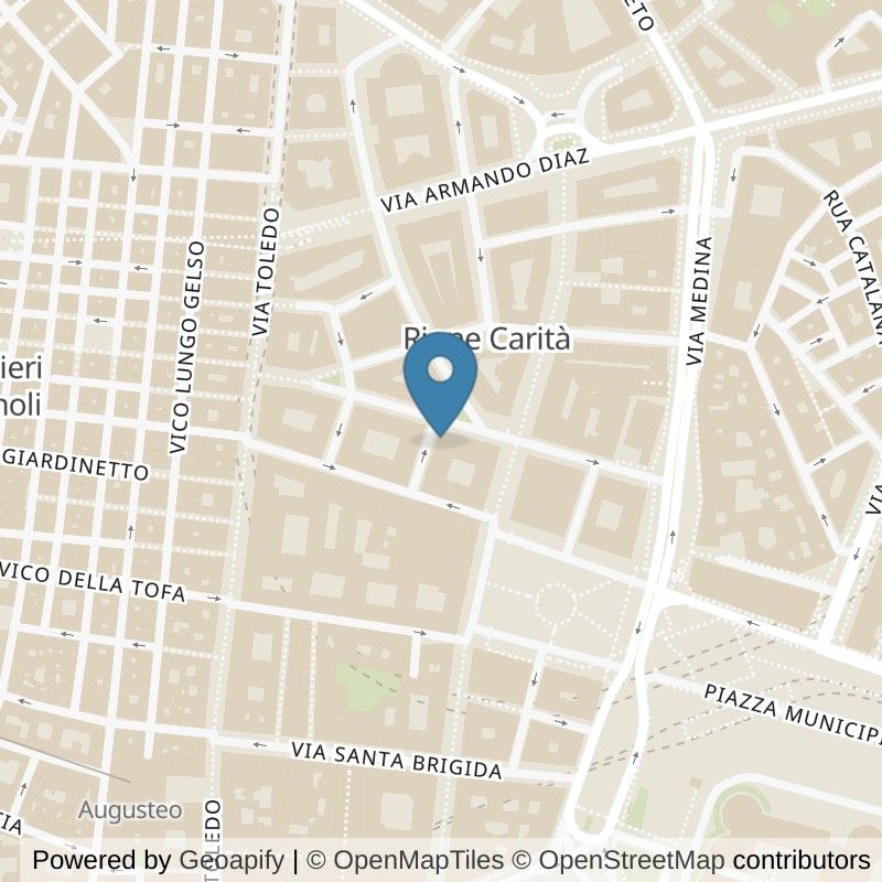 Map: location of McFIT Napoli in Napoli