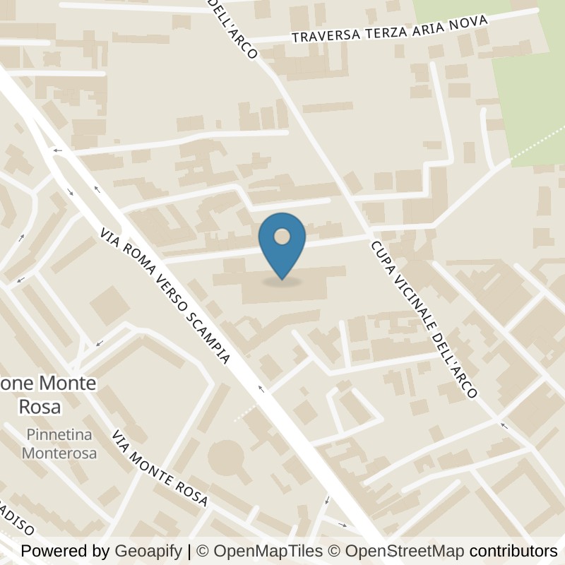 Map: location of McFIT Napoli Secondigliano in Napoli