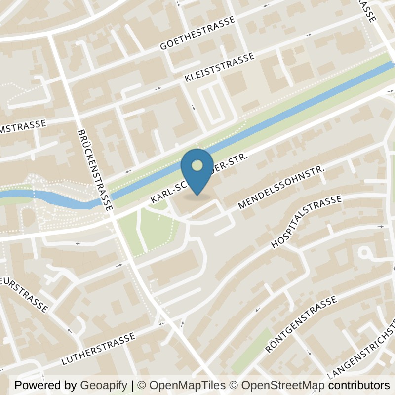 Map: location of McFIT Neunkirchen in Neunkirchen