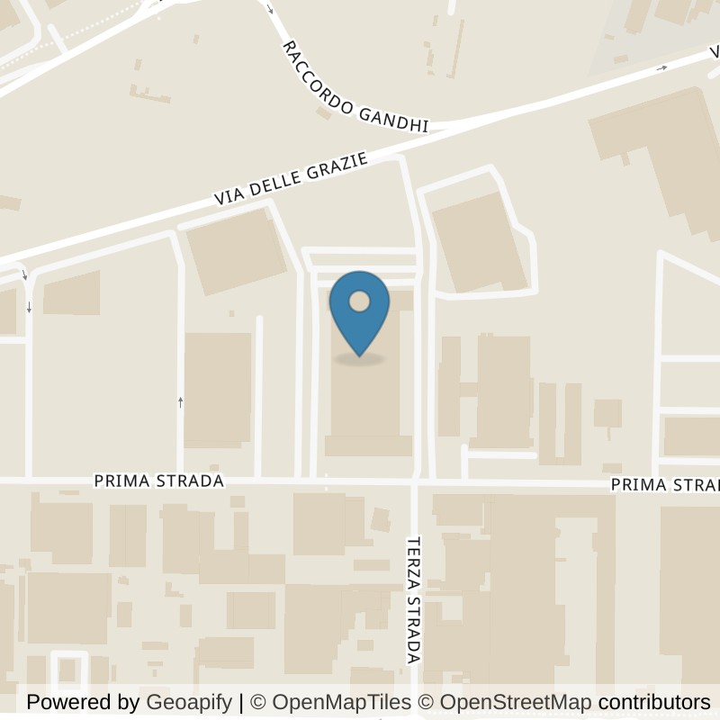 Map: location of McFIT Padova Est in Padova