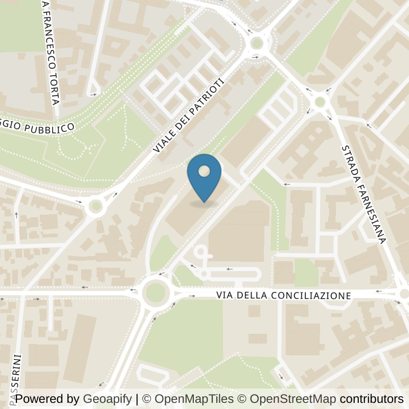 Map: location of McFIT Piacenza in Piacenza