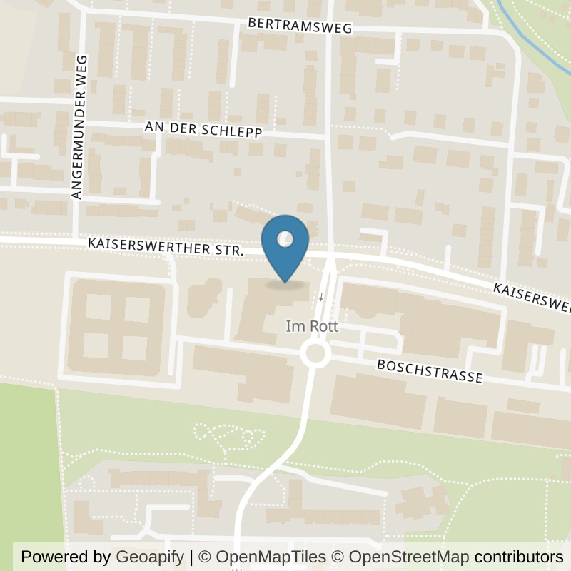 Map: location of McFIT Ratingen in Ratingen