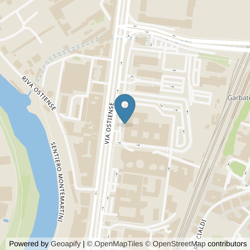 Map: location of McFIT Roma Ostiense in Roma