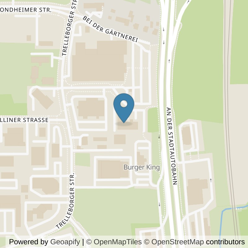 Map: location of McFIT Rostock in Rostock
