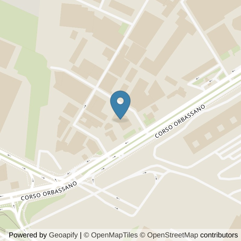 Map: location of McFIT Torino Mirafiori Nord in Torino