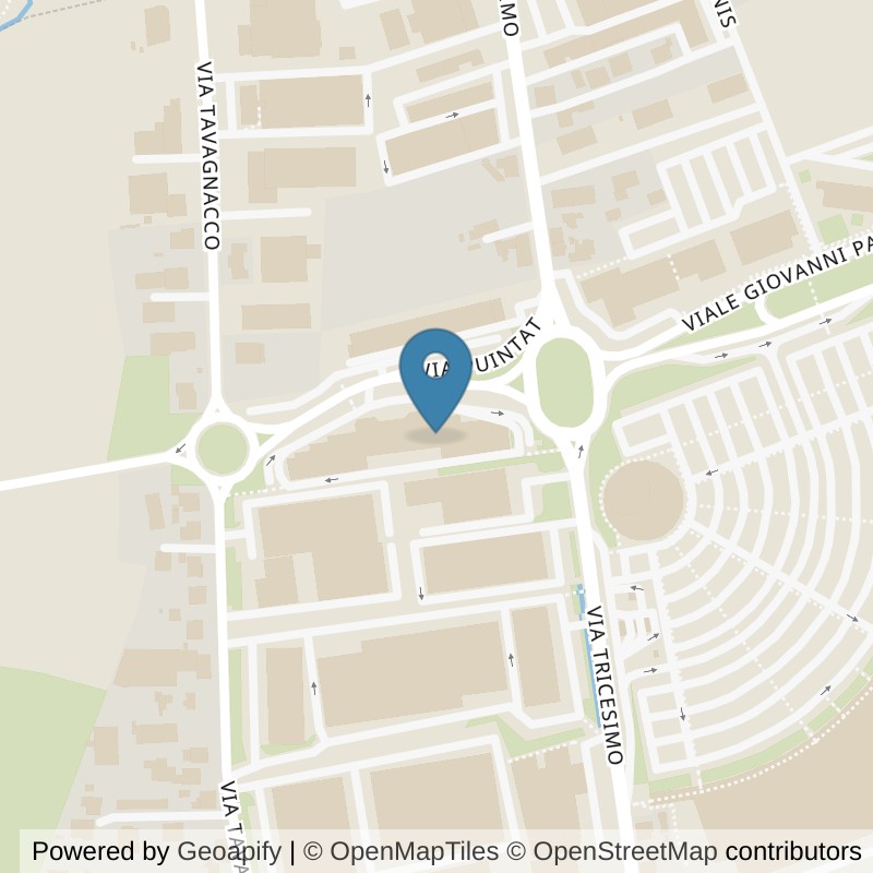 Map: location of McFIT Udine Puintat in Udine