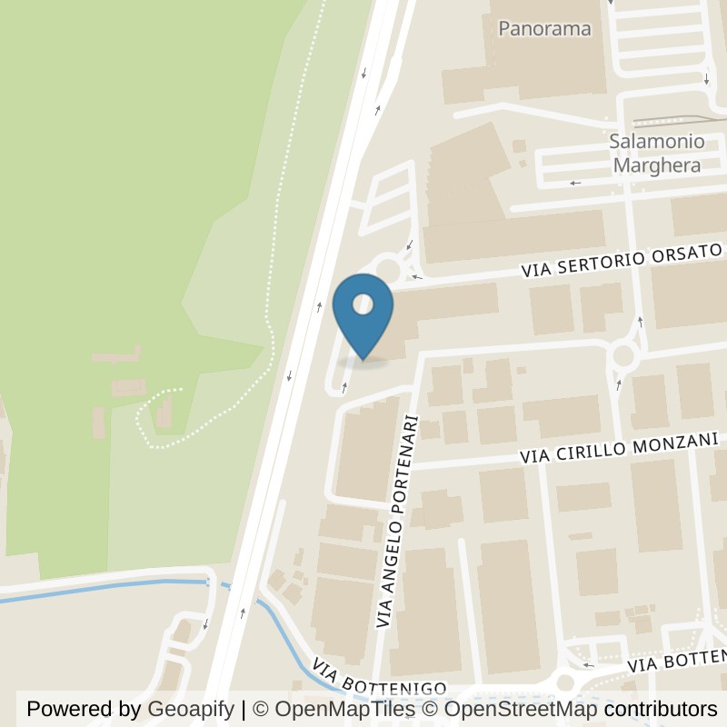 Map: location of McFIT Venezia Marghera in Marghera