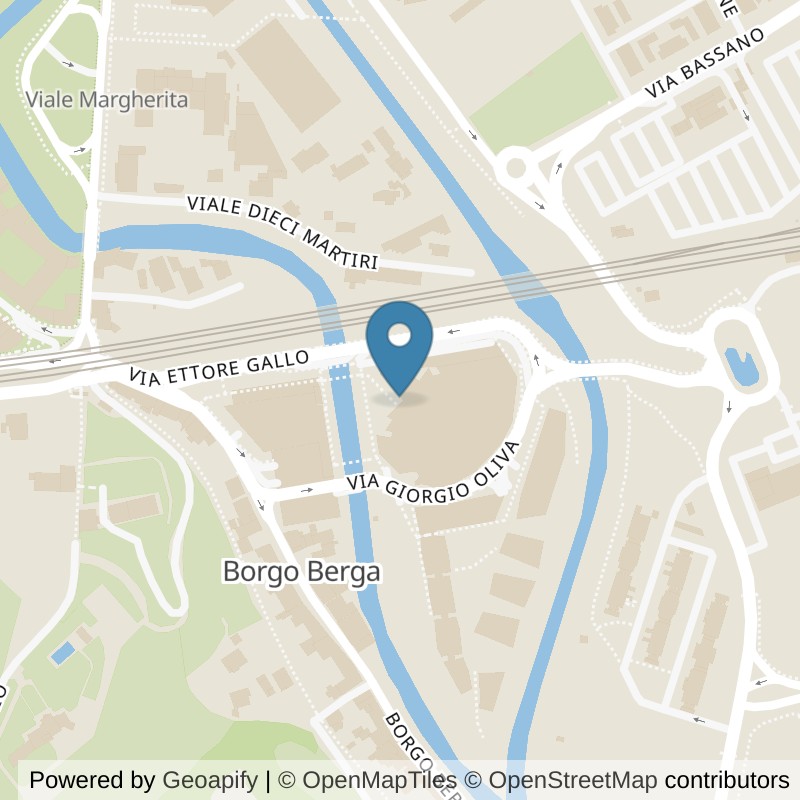 Map: location of McFIT Vicenza in Vicenza