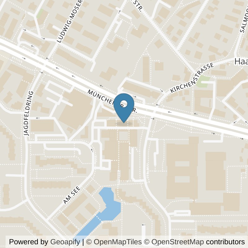 Map: location of MedAix Training Haar in Haar