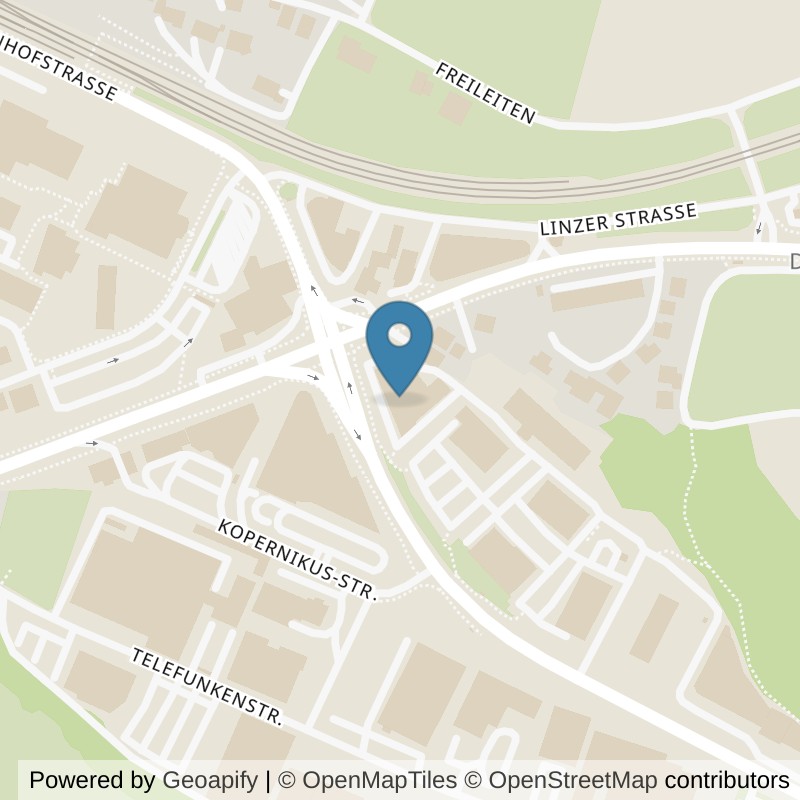 Map: location of Medic-Fit in Vöcklabruck