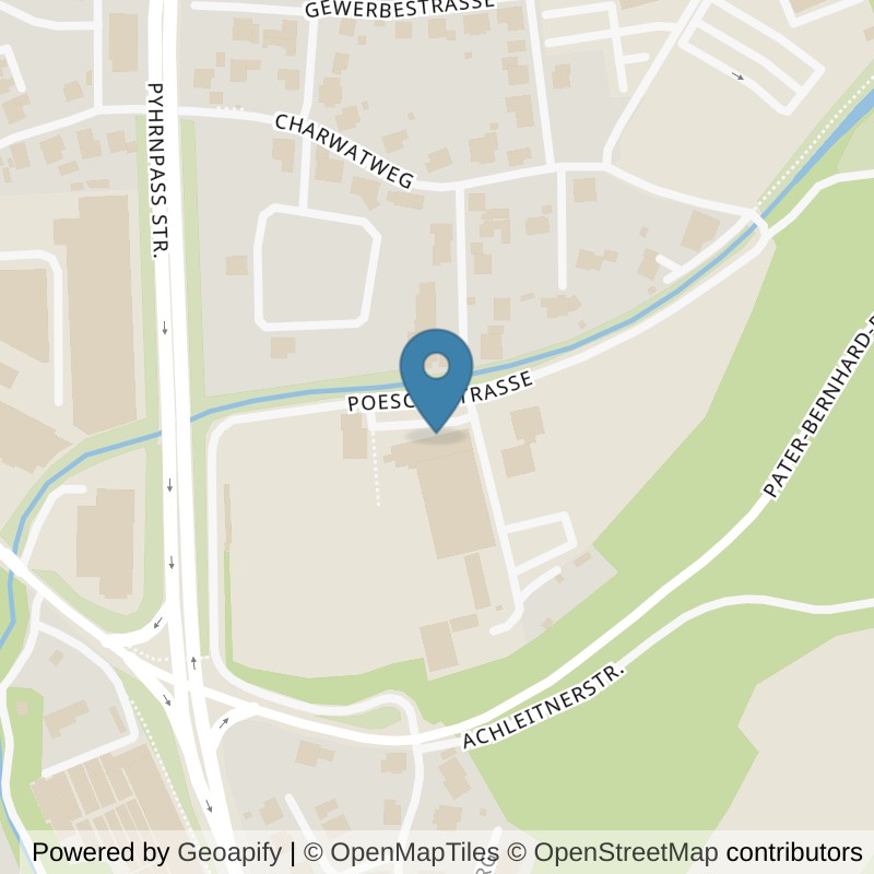 Map: location of Medifit Thalheim in Thalheim bei Wels