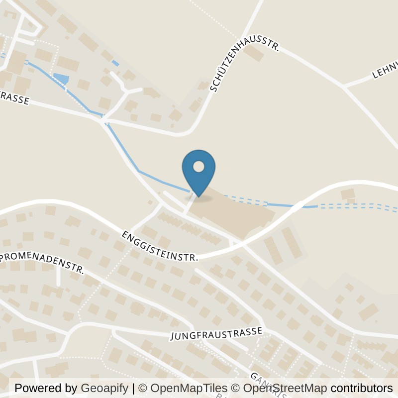 Map: location of Mein Training in Worb