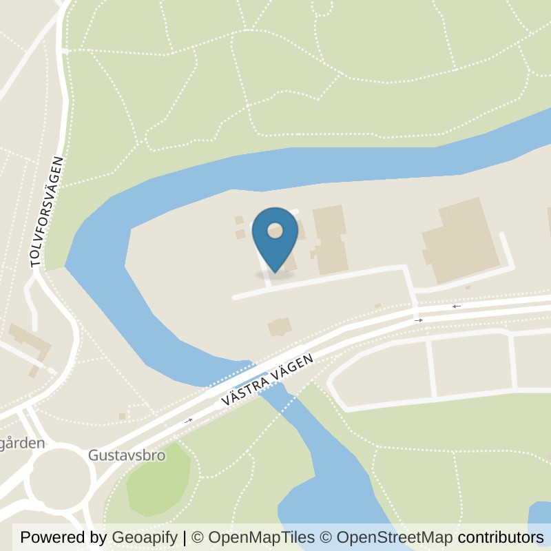 Map: location of Member 24 Gävle West in Gävle