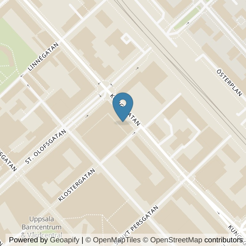 Map: location of Member 24 Uppsala UPPSALA CITY in Uppsala