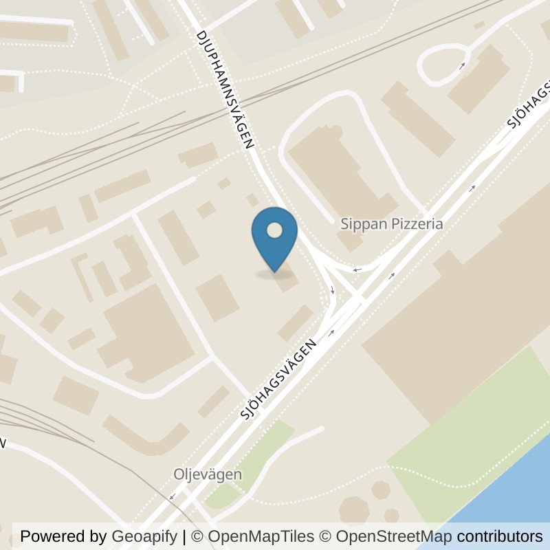 Map: location of Member 24 Västerås Gustavsvik in Västerås