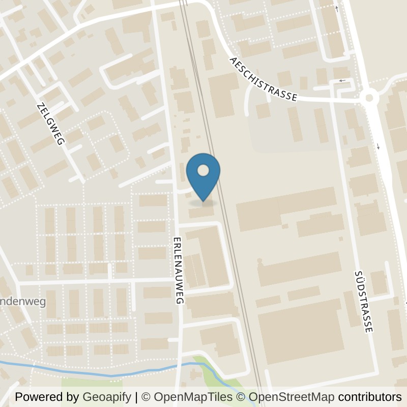 Map: location of monster-gym.ch in Münsingen