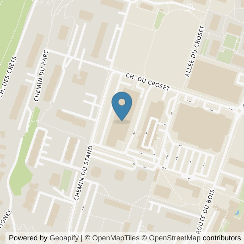 Map: location of MOOV INFINITY / Chloé Petermann in Ecublens