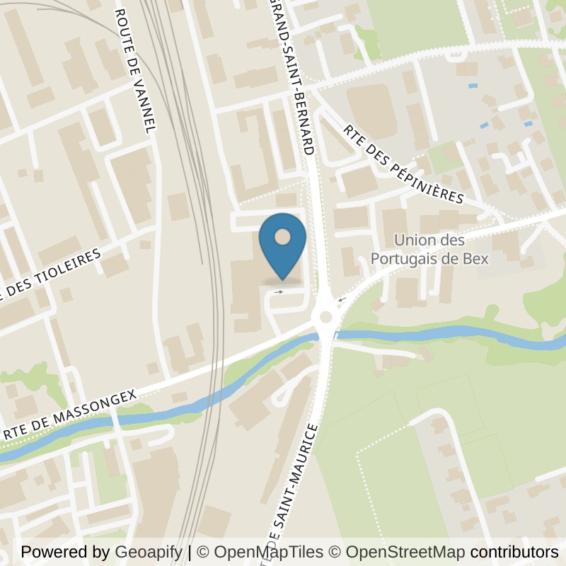 Map: location of Mov’it Fitness - Bex in Bex