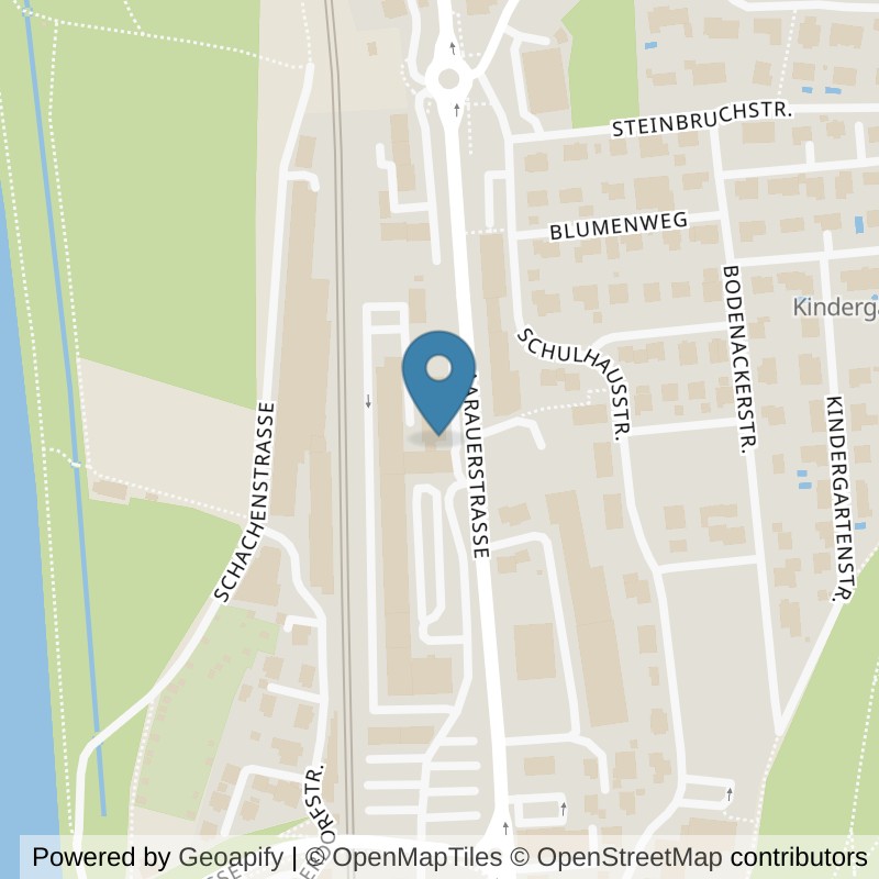 Map: location of Moveo Fitness GmbH in Schinznach-Bad