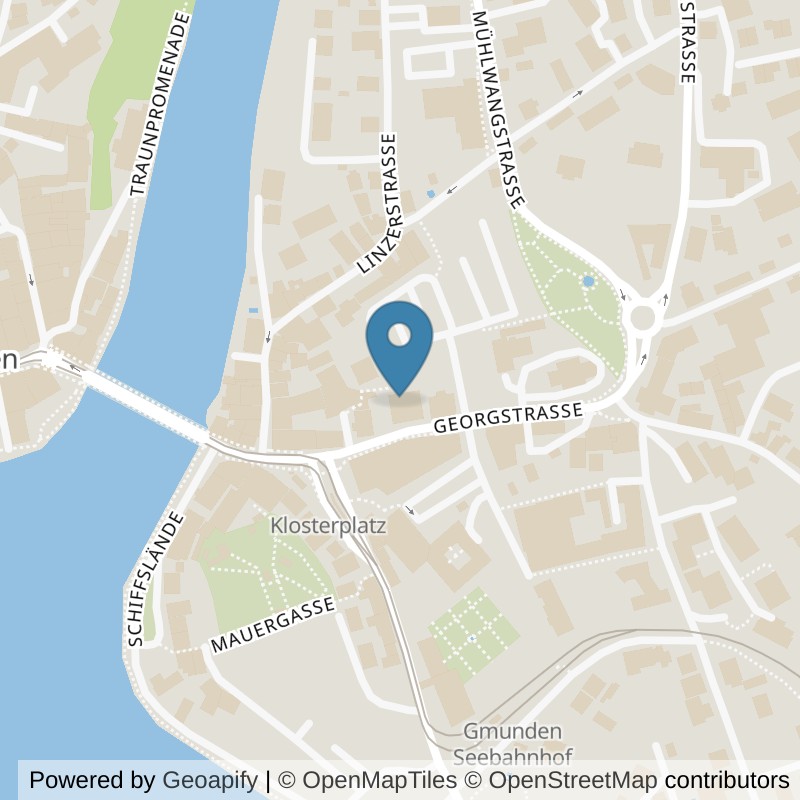 Map: location of MOVIDA Gmunden in Gmunden