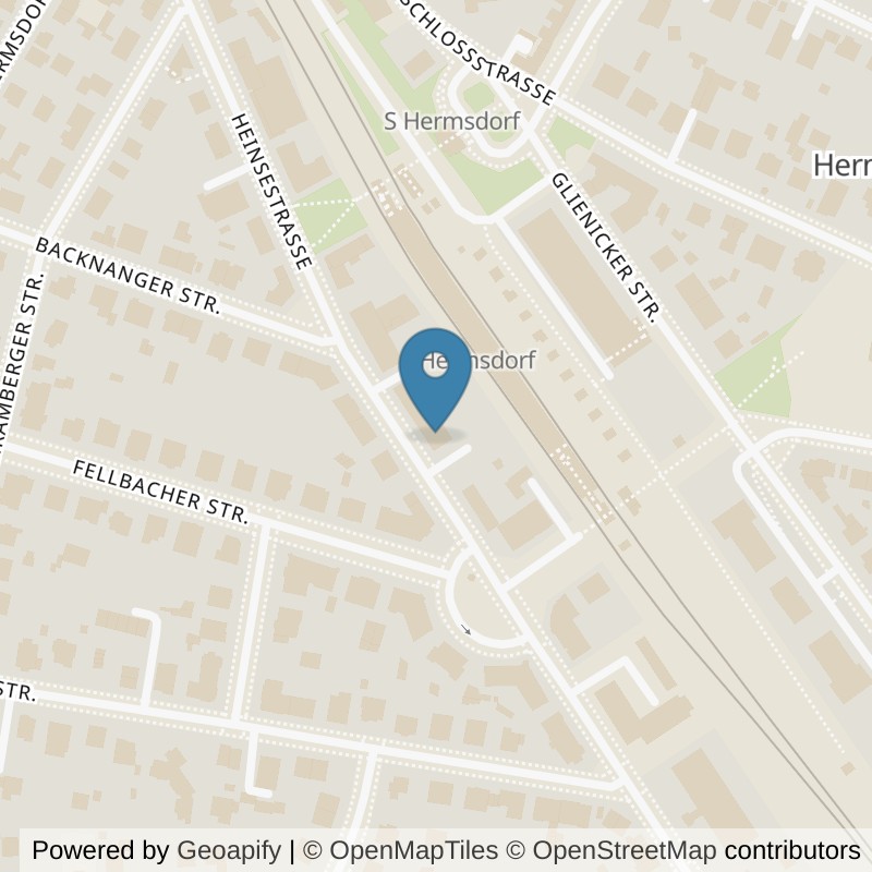Map: location of Mrs.Sporty Club Berlin-Hermsdorf in Berlin