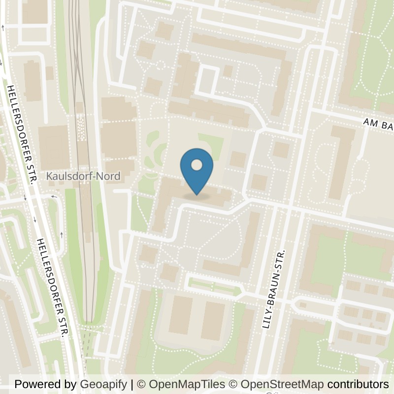 Map: location of Mrs.Sporty Club Berlin-Kaulsdorf in Berlin
