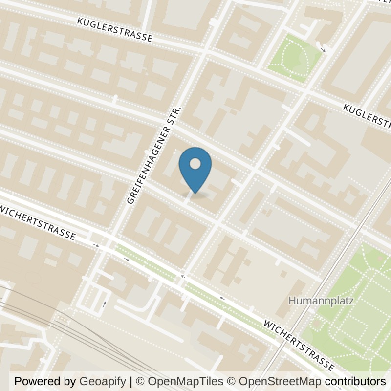 Map: location of Mrs.Sporty Club Berlin-Prenzlauerberg-Rodenbergstraße in Berlin