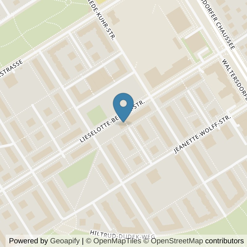 Map: location of Mrs.Sporty Club Berlin-Rudow in Berlin