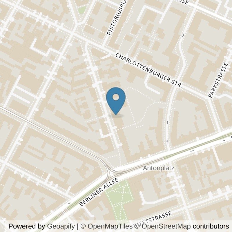 Map: location of Mrs.Sporty Club Berlin-Weißensee in Berlin