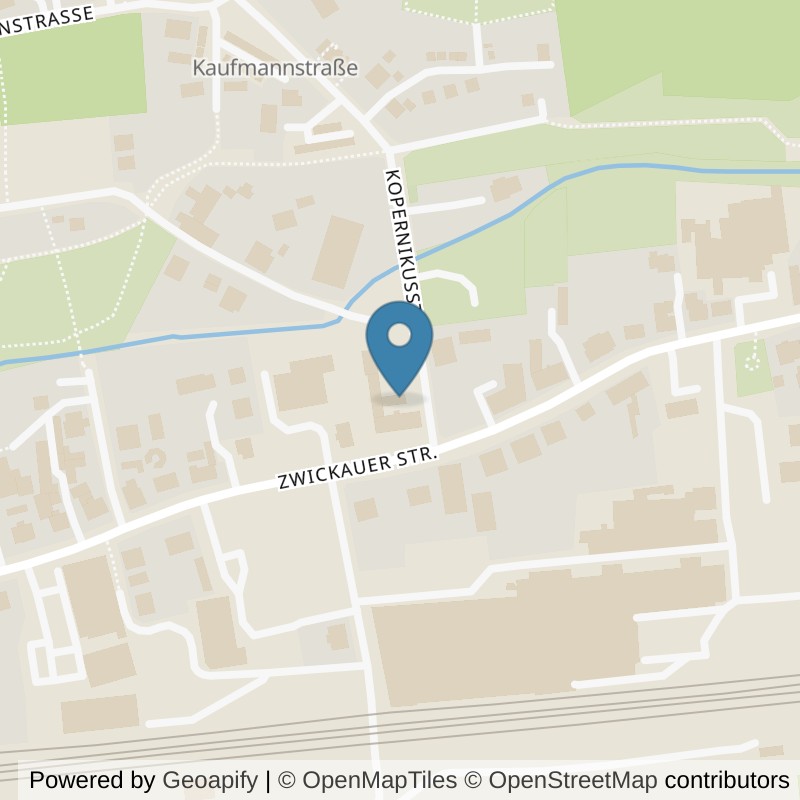 Map: location of Mrs.Sporty Club Chemnitz in Chemnitz