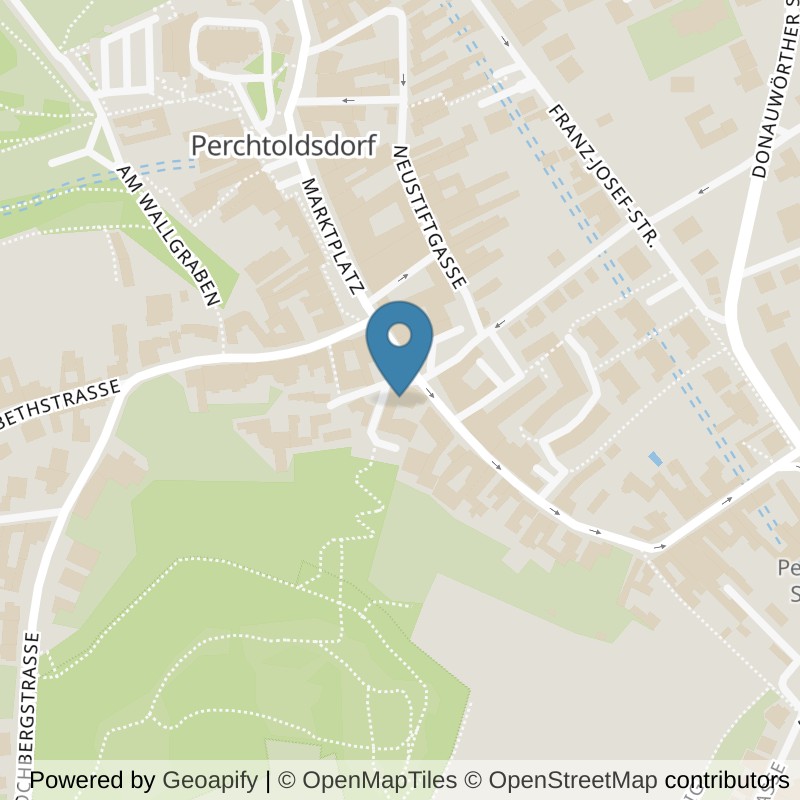 Map: location of Mrs.Sporty Club Perchtoldsdorf-Zentrum in Perchtoldsdorf