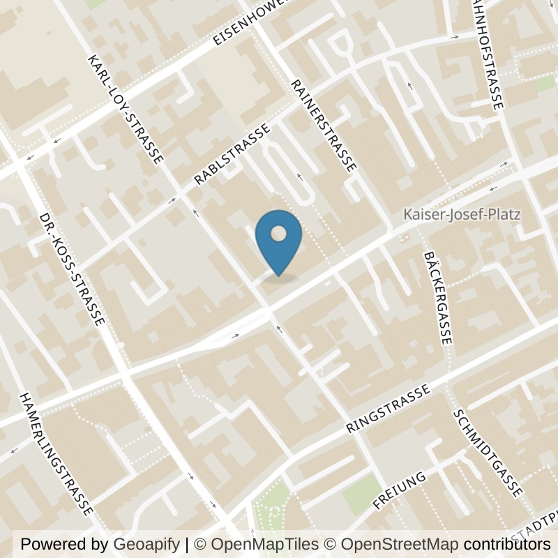 Map: location of Mrs.Sporty Club Wels in Wels