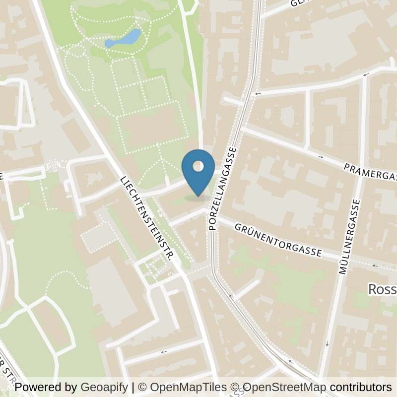Map: location of Mrs.Sporty Club Wien-Alsergrund in Wien