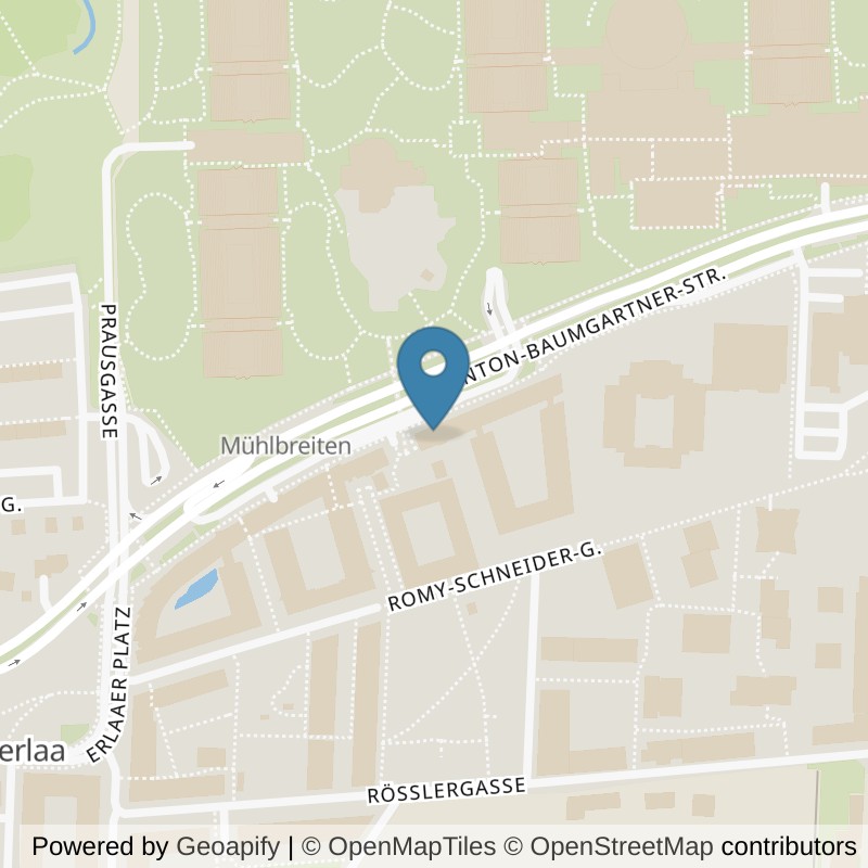 Map: location of Mrs.Sporty Club Wien-Alterlaa in Wien