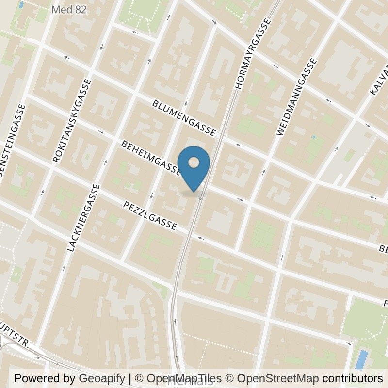 Map: location of Mrs.Sporty Club Wien-Hernals in Wien