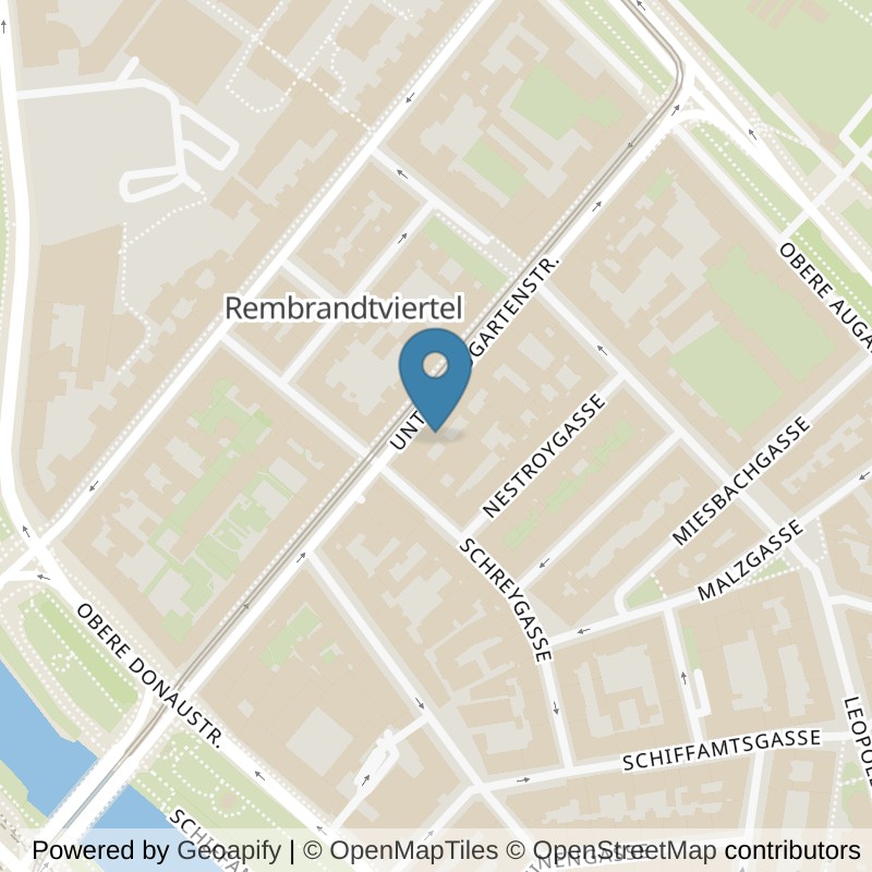 Map: location of Mrs.Sporty Club Wien-Leopoldstadt in Wien